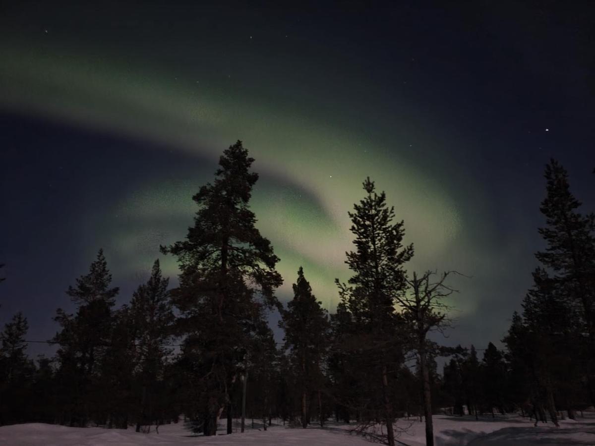 Kuukkeli Log Houses Aurora Cabin - Jaspis Saariselka Exteriér fotografie