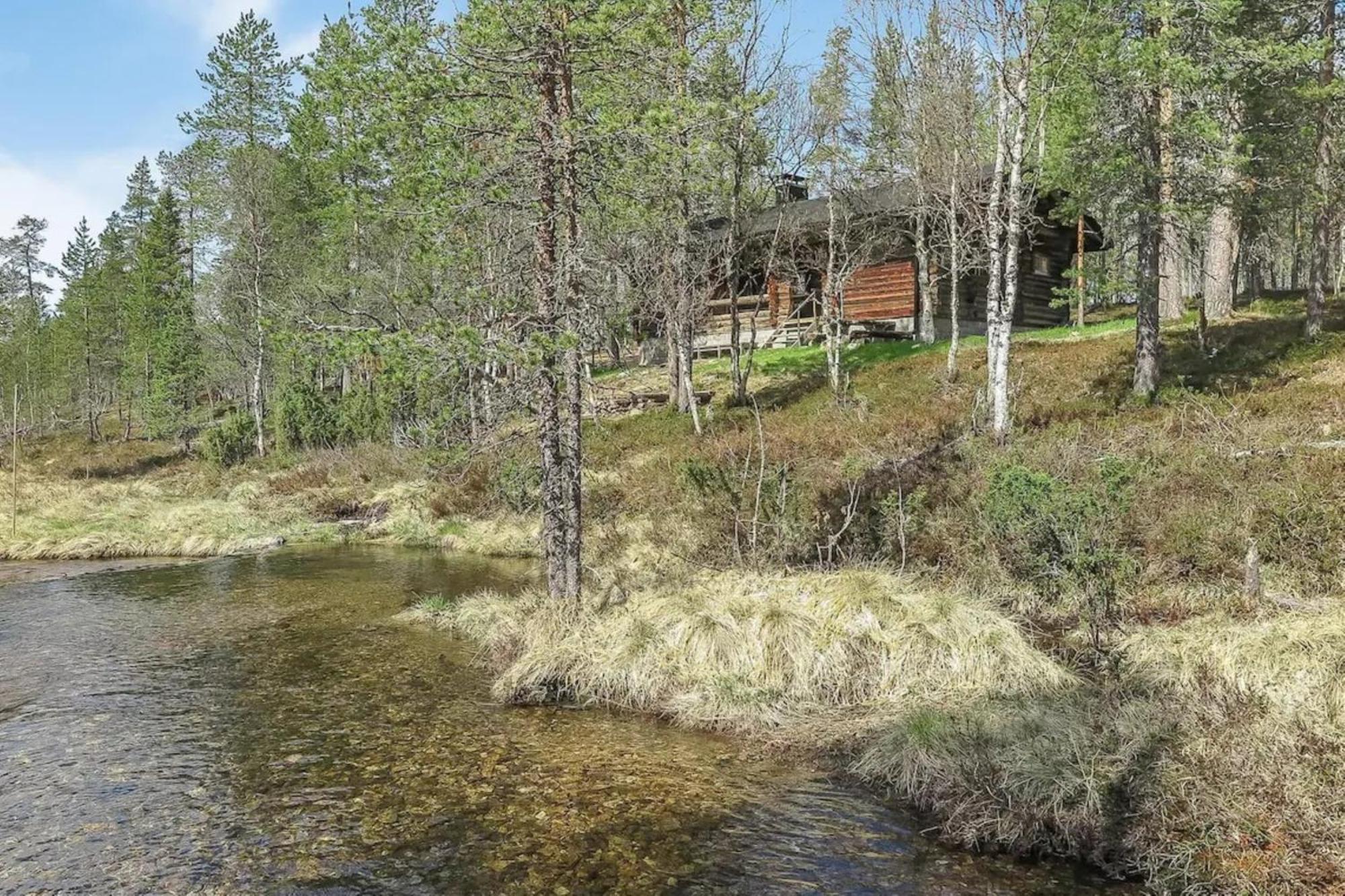 Kuukkeli Log Houses Aurora Cabin - Jaspis Saariselka Exteriér fotografie