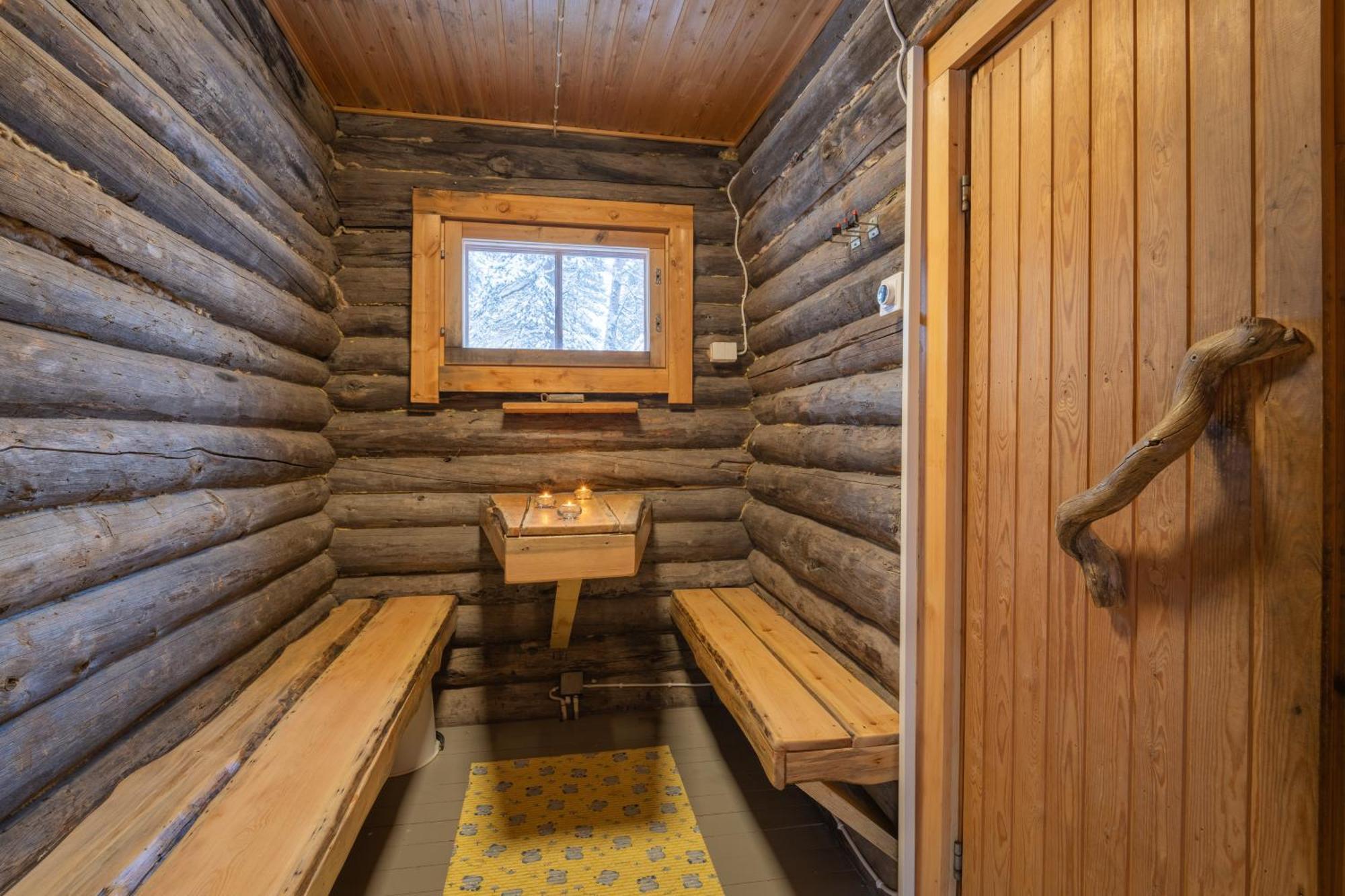Kuukkeli Log Houses Aurora Cabin - Jaspis Saariselka Exteriér fotografie